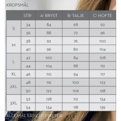 Buks m. elsatik i taljen - koks melange